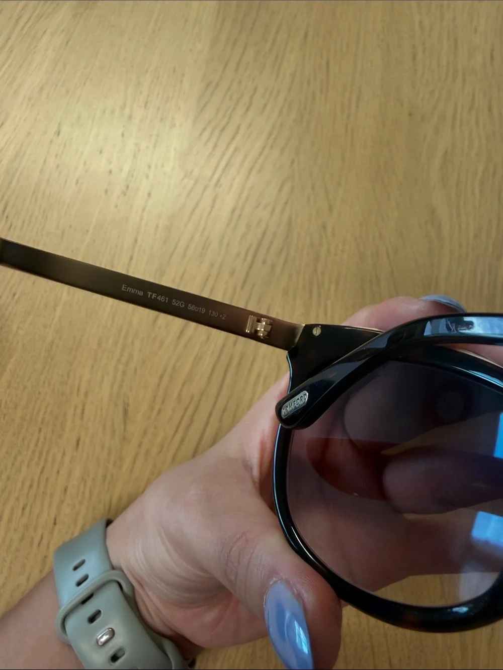 Tom Ford Emma TF 461 52G Cat Eye Havana Sunglasses - Brown Lenses